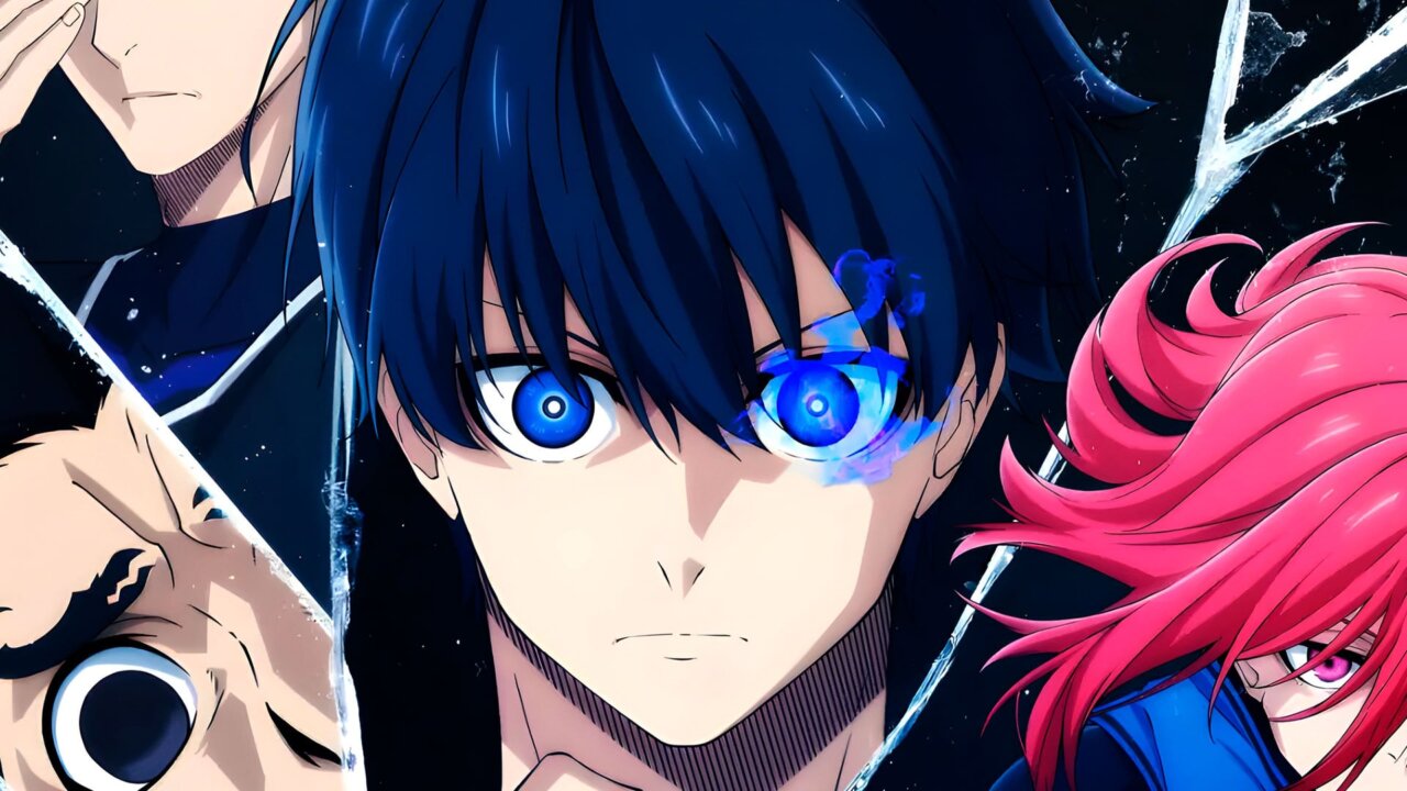 HGS Anime - Imagem promocional de personagem para o anime de Blue Lock.  Estreia em 2022, mais informações no site:  > Doe PIX  para o HGS Anime: hgsanime@gmail.com > Contribua na
