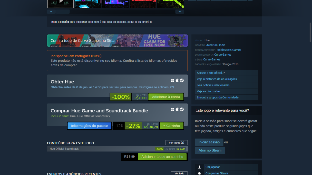 Os melhores jogos gratuitos da Steam em 2023