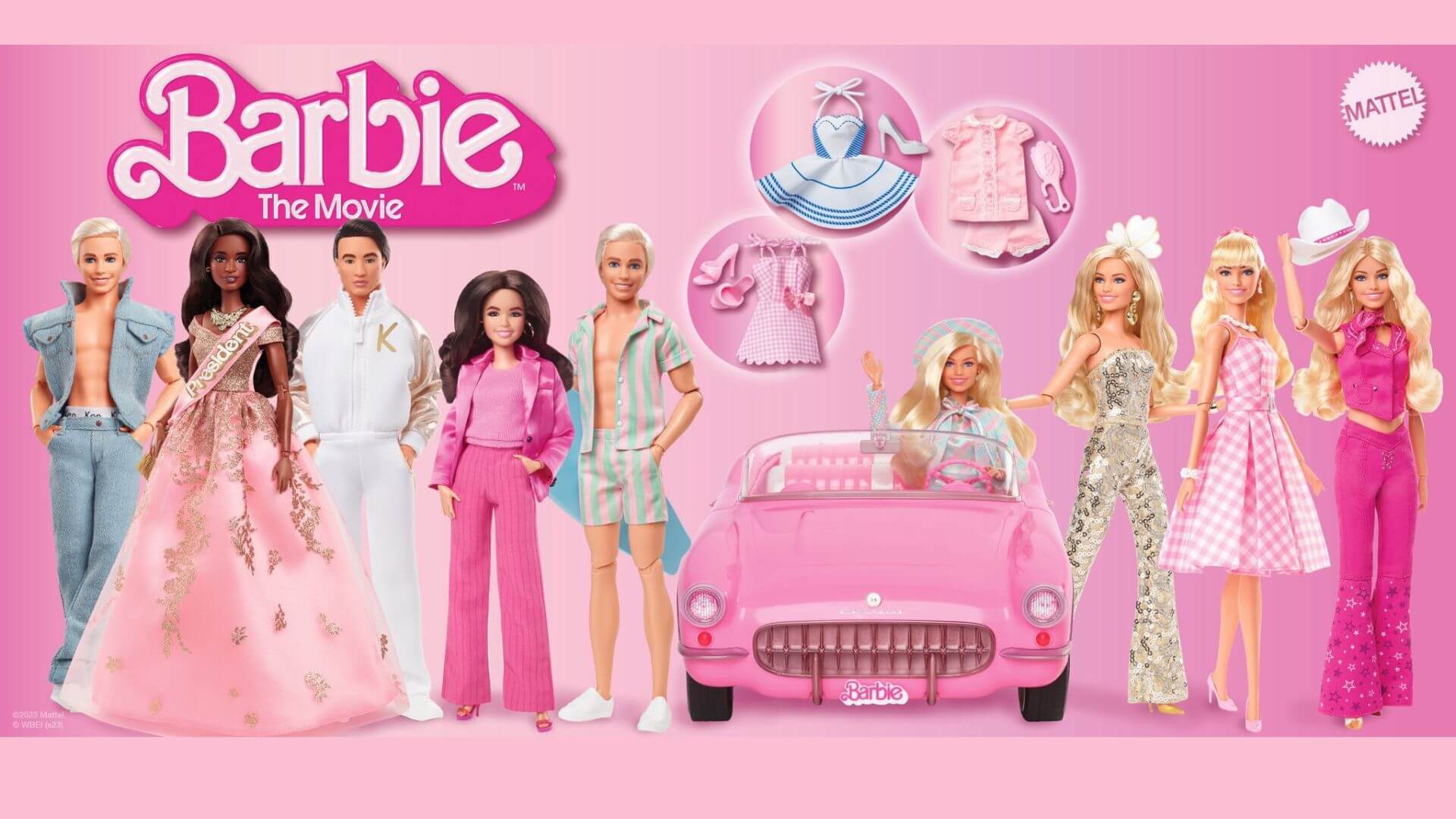 Mattel anuncia coleção de brinquedos inspirado no filme ‘Barbie’; veja