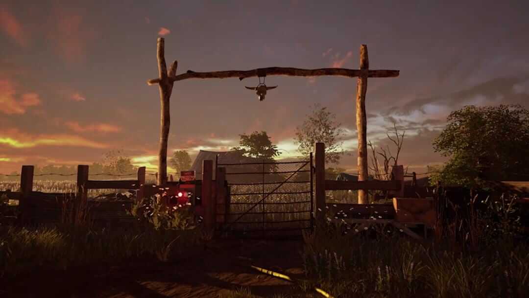 Portão eletrificado - Foto: Reprodução / The Texas Chain Saw Massacre / Gun Interactive
