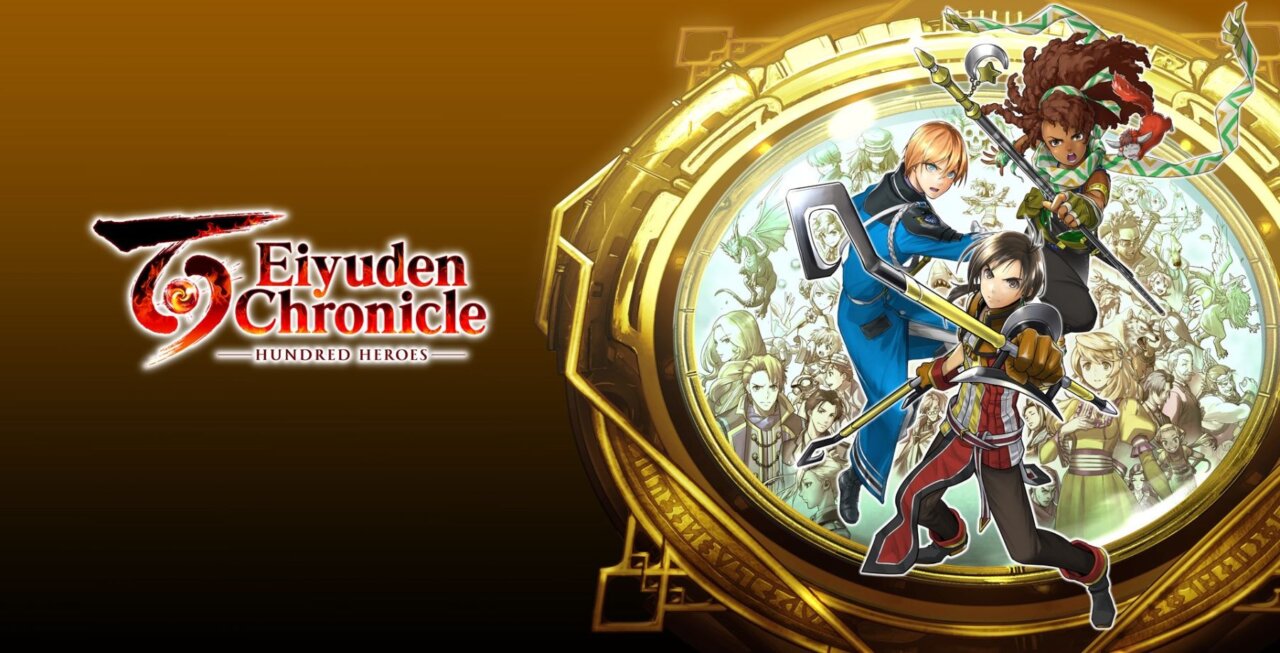 Capa do jogo Eiyuden Chronicle Hundred Heroes