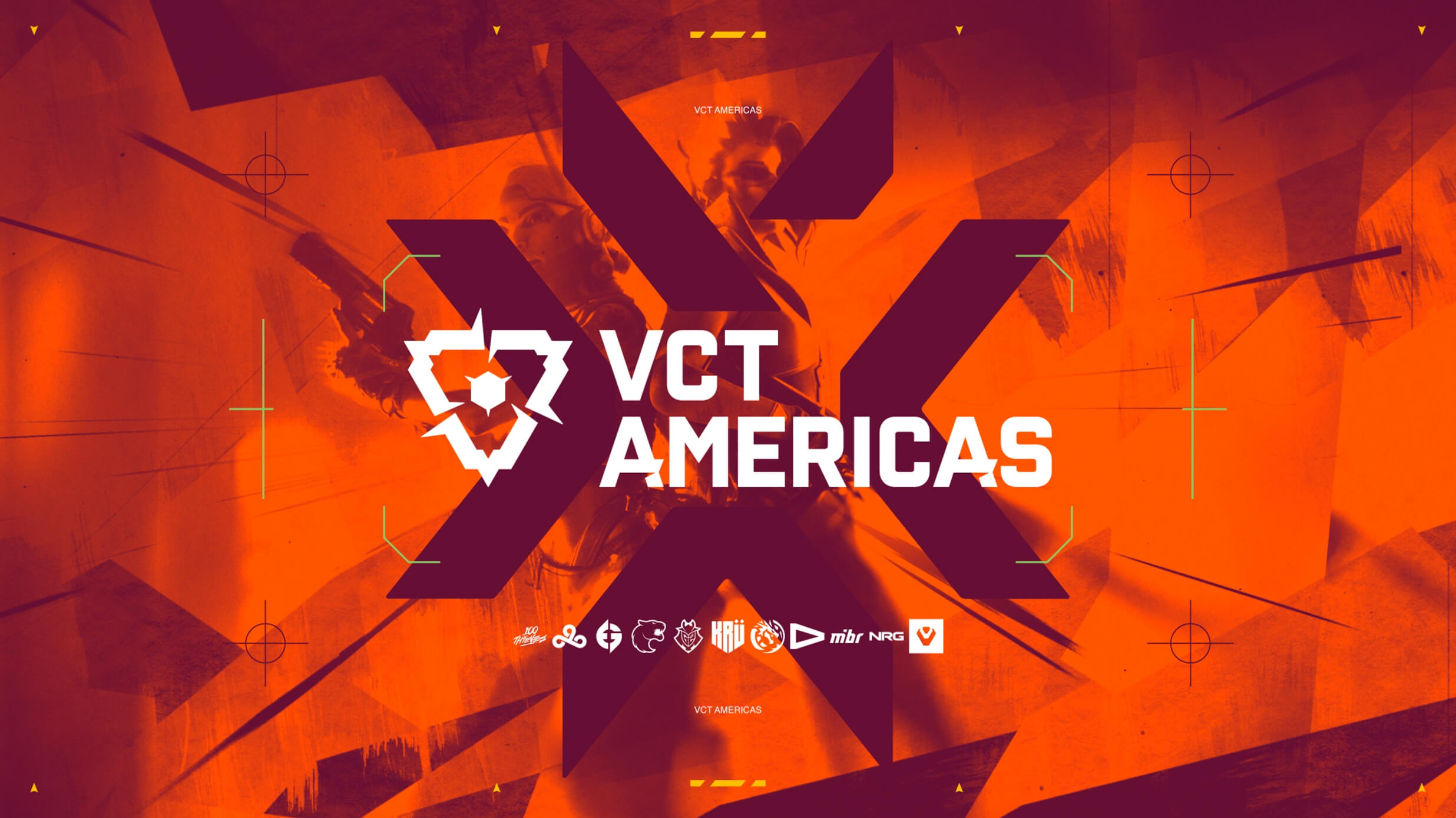 Imagem oficial do VCT Americas.